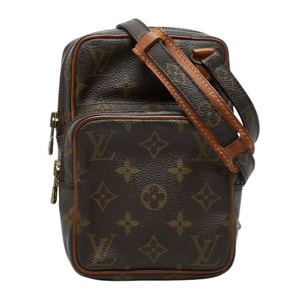 Louis Vuitton Monogram Mini Amazon Shoulder Bag Brown